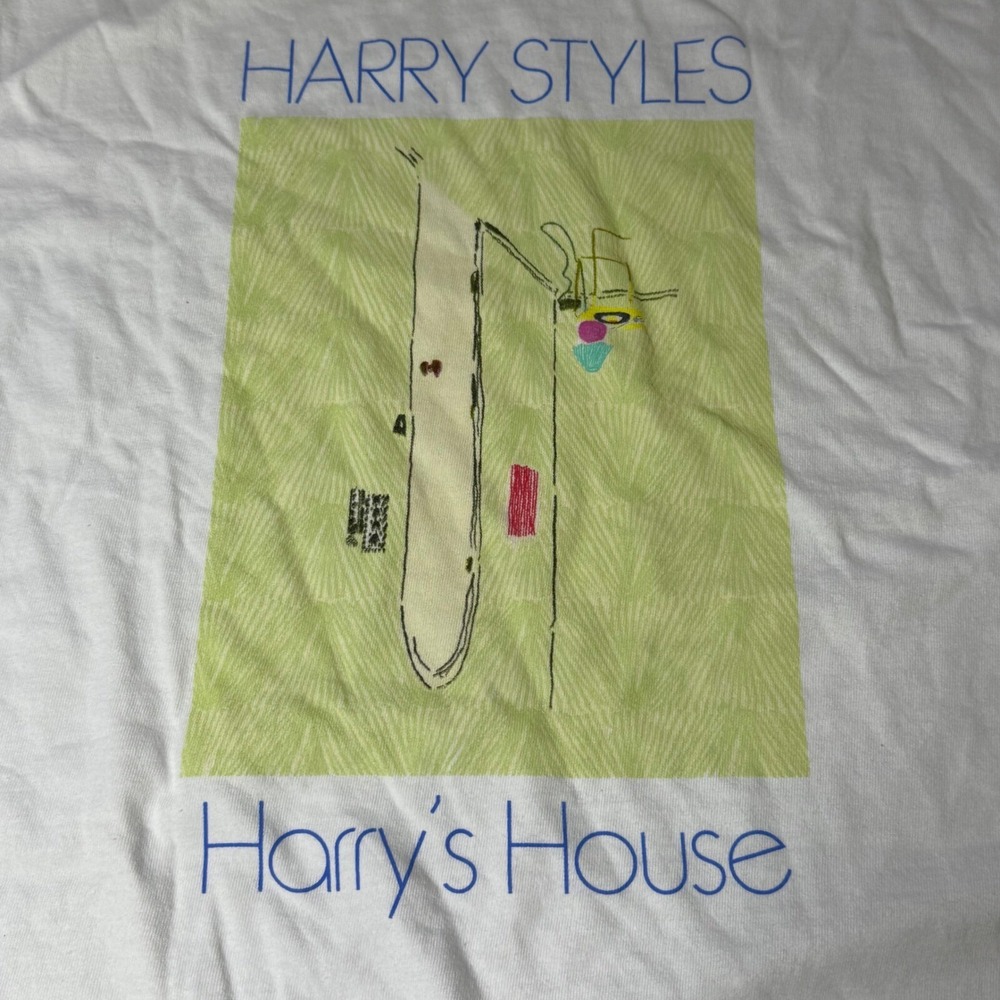 Comfort Colors Harry Styles Harry's House Graphic Print T-Shirt Small‎